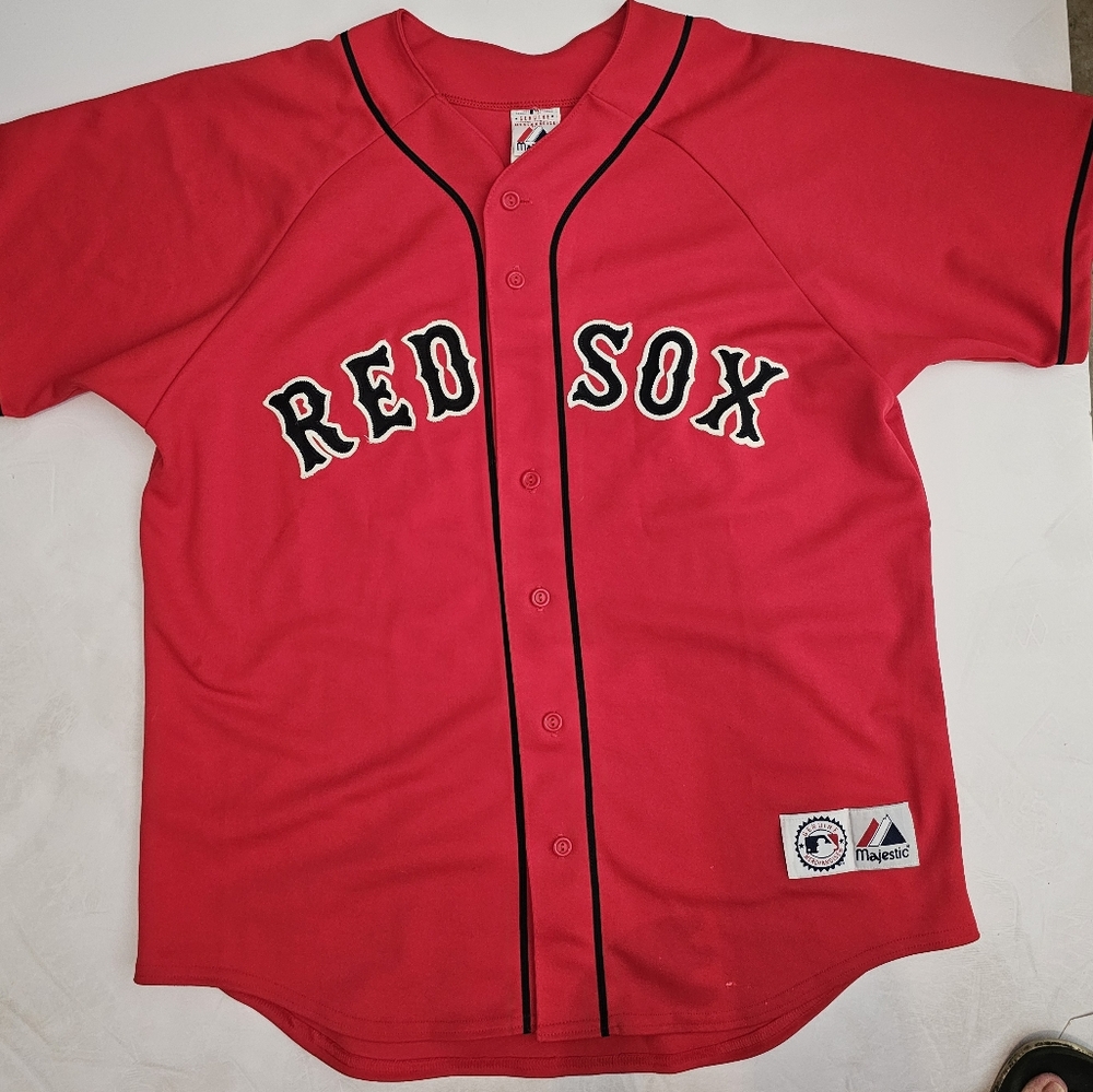 Boston Red Sox Vintage baseball jersey. Size large.